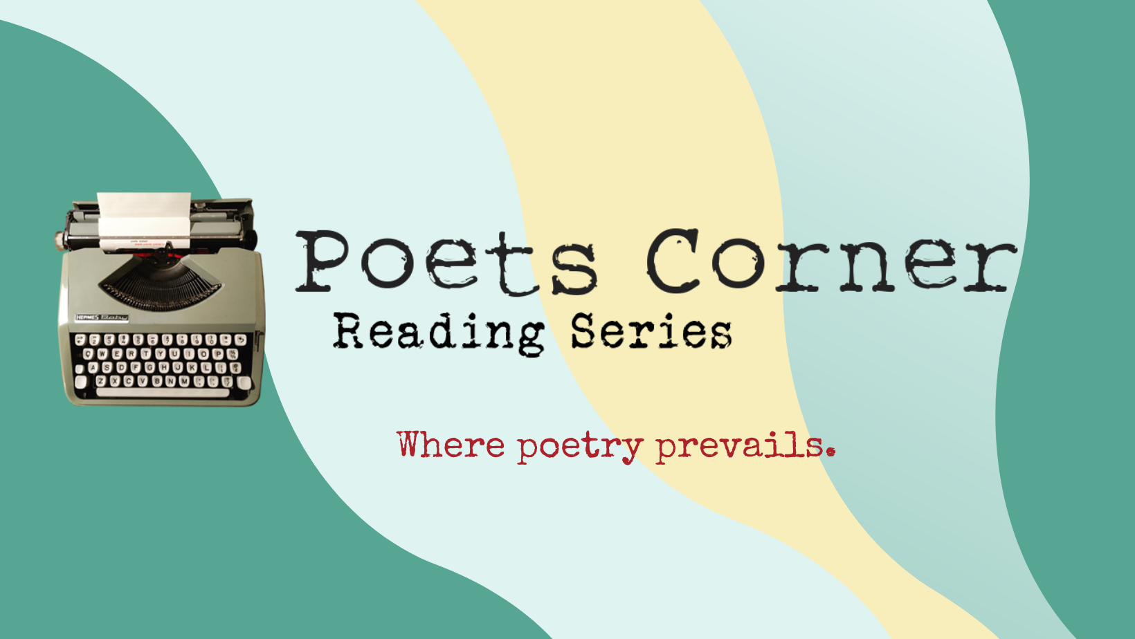 Poets Corner Facebook Page Cover Banner