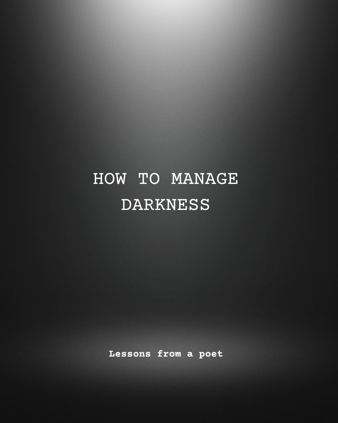 Page 1 of Instagram carousel promoting nonprofit poetry reading